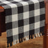 Park Designs Buffalo Check Table Runner - 54''L - Black & Cream...