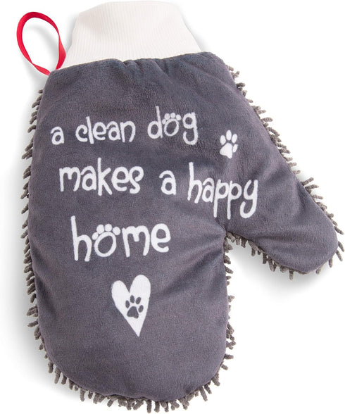 Pavilion Gift Company Paw Microfiber Dog-Cleaning Mitt...