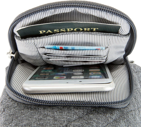 Travelon Anti-Theft Boho Insulated Water Bottle Tote...