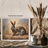 Posterizer 1 pcs- Beautiful rabbit lying on the ground print-Art for Animal Lovers- Gift for Men Women Entrepreneur Teens-decor for Bedroom, Offic...