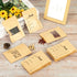100pcs Seed envelopes resealable Seed saving envelopes with clear window Kraft paper seed packets for Garden Flower Vegetable Plants Seed Storage ...