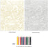 Royal & Langnickel Color Pencil by Number Kit 8.75"X11.75" - Wolf at Night...