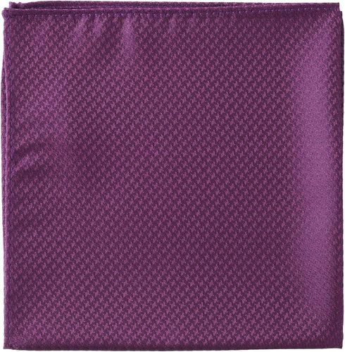Jacob Alexander Men's Tone on Tone Houndstooth Pocket Square...