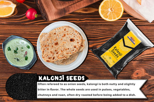 Rani Kalonji (Black Seed, Nigella Sativa, Black Cumin) Seeds 7oz (200g) ~ All Natural | Gluten Friendly | NON-GMO | Kosher | Vegan | Indian Origin...
