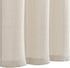 jinchan Beige Kitchen Curtains 24 Inch Linen Textured Tier Curtains Tab Top Cafe Curtains Farmhouse Short Small Window Curtains Light Filtering fo...
