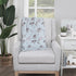 NoJo Super Soft Blue & Grey Elephant Plush Baby Blanket, Aqua, Grey, Charcoal...