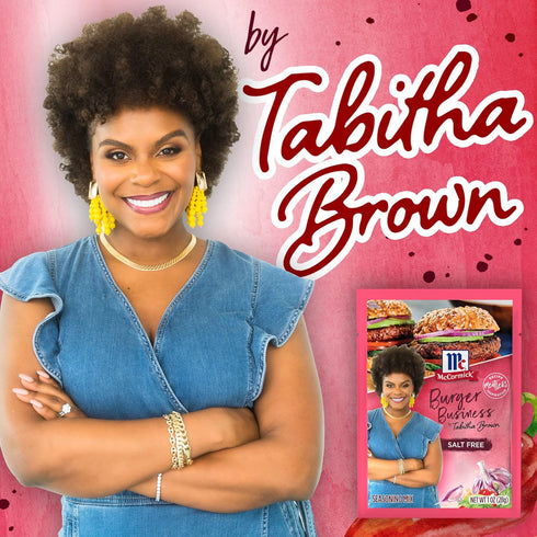 McCormick Burger Business Seasoning Mix by Tabitha Brown, 1 oz (Pack of 12)...