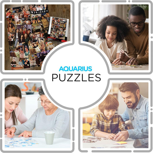 AQUARIUS Friends Collage Puzzle (1000 Piece Jigsaw Puzzle) - Officially Licensed Friends TV Show Merchandise & Collectibles - Glare Free - Precisi...