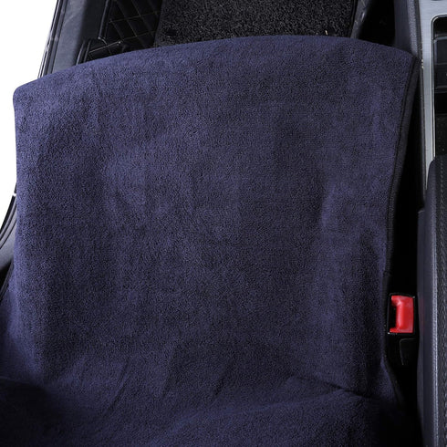 Sweat Towel Seat Cover for Gym Workout,Running, Beach Swimming,Outdoor Water Sprots,Bucket Seat Protector,Anti-Slip,Dark Blue (Z-1PCTOWEL)...