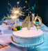 Bailym 40th Birthday Candles,Gold Number 40 Cake Topper for Birthday Decorations Party Decoration...