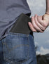 Timberland mens Leather Trifold Wallet With Id Window, Black (Cloudy), One Size...