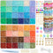 6600pcs+ Clay Bead for Bracelet Making Kit, 48 Colors Spacer Heishi Beads Flat Round Polymer Clay Beads Friendship Bracelet DIY Jewelry Making for...