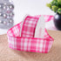 Pink Plaid Wired Ribbon,Pink and White Ribbon 1.5 Inch Wide, 25 Yards/Roll, for Christmas Tree,Wreaths,Bows,Holidays Deco,DIY Crafts, Wedding, Par...