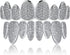 TOPGRILLZ 18K Gold Plated Iced Out Simulated 8 Top and Bottom Diamond Grills for Your Teeth with Extra Molding Bars...