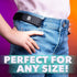 BeltBro For Kids No Buckle Elastic Belt — 3 Pack (S, M, L) — Fits 1 Inch Belt Loops, Comfortable and Easy To Use...