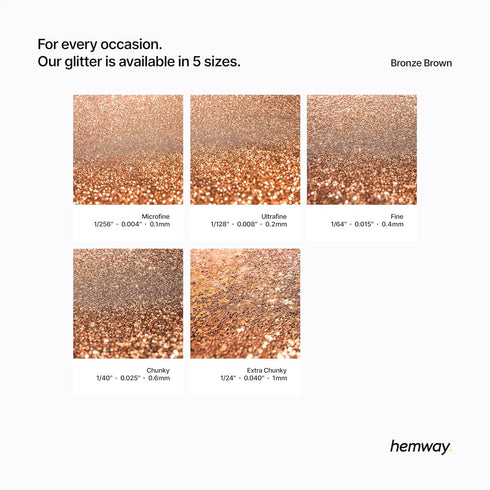 Hemway Glitter Paint Additive Crystals for Acrylic Emulsion Paint, Interior & Exterior Walls, Wood, Varnish, Matt, Gloss, Furniture 100g / 3.5oz -...