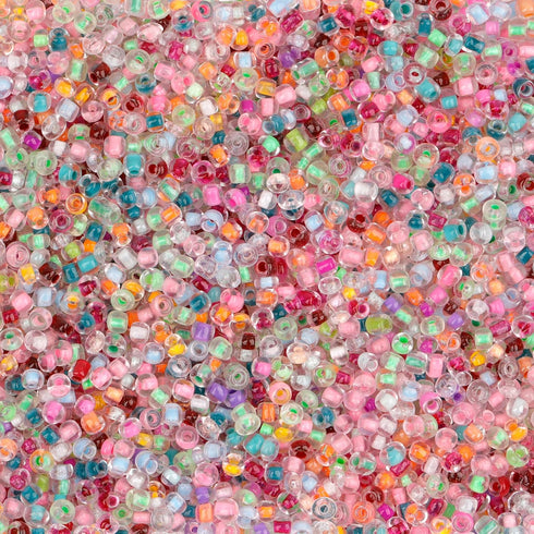 3mm Glass Seed Beads Opaque Green About 5000pcs/150Grams 8/0 Small Craft Beads for DIY Bracelet Necklaces Craft Jewelry Making Supplies...