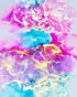 Alcohol Ink Paper - Non-Absorbent, Heavy Weight & Tear Resistant - Easily Wipes Off for Reusable Art Paper - Flexible Bright White EVO 9x12 Inch (...