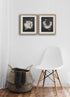 GnosisCollageArt Dental Art Human Teeth Anatomy Flower Butterflies Set of 2 Unframed Prints...