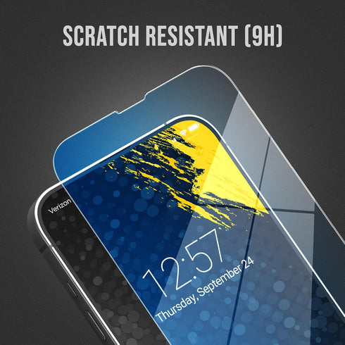magglass Blue Light Blocking Tempered Glass Designed for iPhone 14 PRO Screen Protector (Anti Bluelight for Eye Protection)...