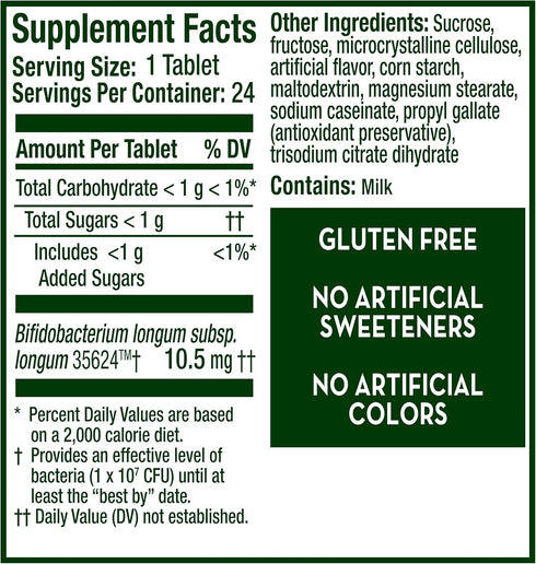 Align Probiotic, Chewable Probiotic Tablets for Women and Men, Fortify Your Digestive System 24/7 with Healthy Bacteria, #1 Recommended Probiotic ...