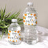 Orange Little Cutie Baby Shower Water Bottle Labels, Waterproof Stickers for Water Bottles - 24 Count...
