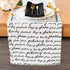 Thanksgiving Table Runner with Quotation (Off-White, 14x72 inch, Pack of 1) for Holiday, Halloween , Christmas , Wedding, Cocktail Party...