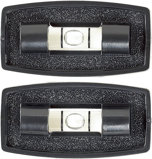 Hopkins Towing Solutions 03926 Never Fade Two Way Stick-on Level, Black...