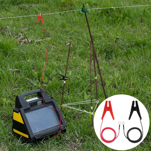 Electric Fence Wire Connect The Energizer and Electric Fence Charger Solar Fence Charger Solar Powered Electric Fence, Solar Electric Fence, Elect...