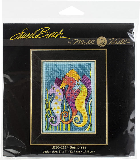 Mill Hill Counted Cross Stitch SEA Horses, Multi...
