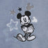 Disney Mickey Mouse - Timeless Mickey Baby Blue Super Soft Coral Fleece Baby Star Blanket, Light Blue, Black, White...