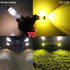 Alla Lighting PSX24W 2504 LED Fog Lights Bulbs, 3000K Golden Yellow 12276, 360° Light Output Super Bright 3030 SMD Replacement for Cars, Trucks, S...