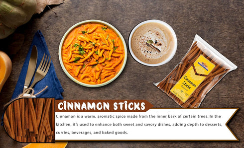 Rani Cinnamon Sticks 7oz (200g) - 36-44 Sticks - Strong Aroma, Perfect for Baking, Cooking & Beverages | 3+ Inches Length - Cassia Saigon Cinnamon...
