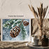 Posterizer 1 pcs-pinecones in snowey winter nature 1-Landscape & Nature Art-GIft for Men Women Teens-Living Room Bedroom Decor- unframed wall art...