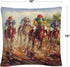 Trademark Fine Art Rio 'Kentucky Derby' 16 X 16 Decorative Throw Pillow...