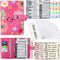 Glitter Budget Planner,Money Saving Binder with Zipper Envelopes & Expense Budget Sheets,Envelopes Money Saving Challenge,Savings Budget Planner w...