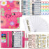 Glitter Budget Planner,Money Saving Binder with Zipper Envelopes & Expense Budget Sheets,Envelopes Money Saving Challenge,Savings Budget Planner w...