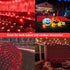 Outdoor Christmas Net Lights, 9.8FTx6.6FT 192 LED Fairy String Light with 8 Lighting Modes, Connectable Light for Halloween Christmas Garden Tree ...