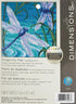 Dimensions Needlepoint Kit, Dragonfly Needlepoint, 5'' W x 5'' H, Various...