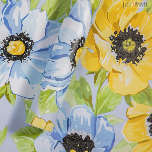 5445 Floral Peel and Stick Wallpaper 17.7" x 9.8ft Daisy Flower Contact Paper Self Adhesive Removable Furniture Vinyl Decorative Film for Home Dec...