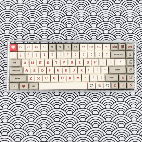 YMDK Mechanical keyboard Dust Cover Keycap Lid Acrylic for 75% Mechanical Keyboard 84...