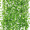 CQURE 12 Pack 84Ft Artificial Ivy Garland, Fake Vines UV Resistant Greenery Leaves Fake Plants Hanging Aesthetic Vines for Home Bedroom Party Gard...