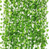 CQURE 12 Pack 84Ft Artificial Ivy Garland, Fake Vines UV Resistant Greenery Leaves Fake Plants Hanging Aesthetic Vines for Home Bedroom Party Gard...