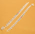 Touchstone NEW Indian Bollywood Handcrafted Pretty Stylish Colorful Designer Jewelry Payal Paazeb Anklets In Silver Tone For Women....
