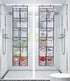 MISSLO Over The Door Shoe Organizer 12 Large Mesh Pockets Hanging Narrow Closet Door, White, 2 Pack...