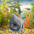 Betta Fish Tank Accessories Hideout Hidden Stones Aquarium Ornaments, Fish Rock House Hideaway Tunnel Fish Cave Aquarium Decoration for Breed, Bet...
