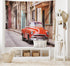 Ambesonne Cars Tapestry, Classical American Car in a Street with Houses Caribbeans Havana Cuba, Wide Wall Hanging for Bedroom Living Room Dorm, 80...
