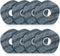 8 Pack Mop Pads Compatible with eufy X10 Pro Omni / X9 Pro Robot Vacuum Cleaner, Spin Cleaning Pads Replacement Accessories Set...