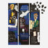 Galison Basquiat Horn Players – 500 Piece Book Puzzle with Iconic Horn Players Charlie Parker and Dizzy Gillespie Tribute Artwork Packaged in Magn...
