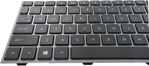 New Laptop Keyboard with Frame for HP ProBook 4540s 4540 4545s Series Compatible with Part Number 702237-001 683491-001 701485-001 Black US Layout...